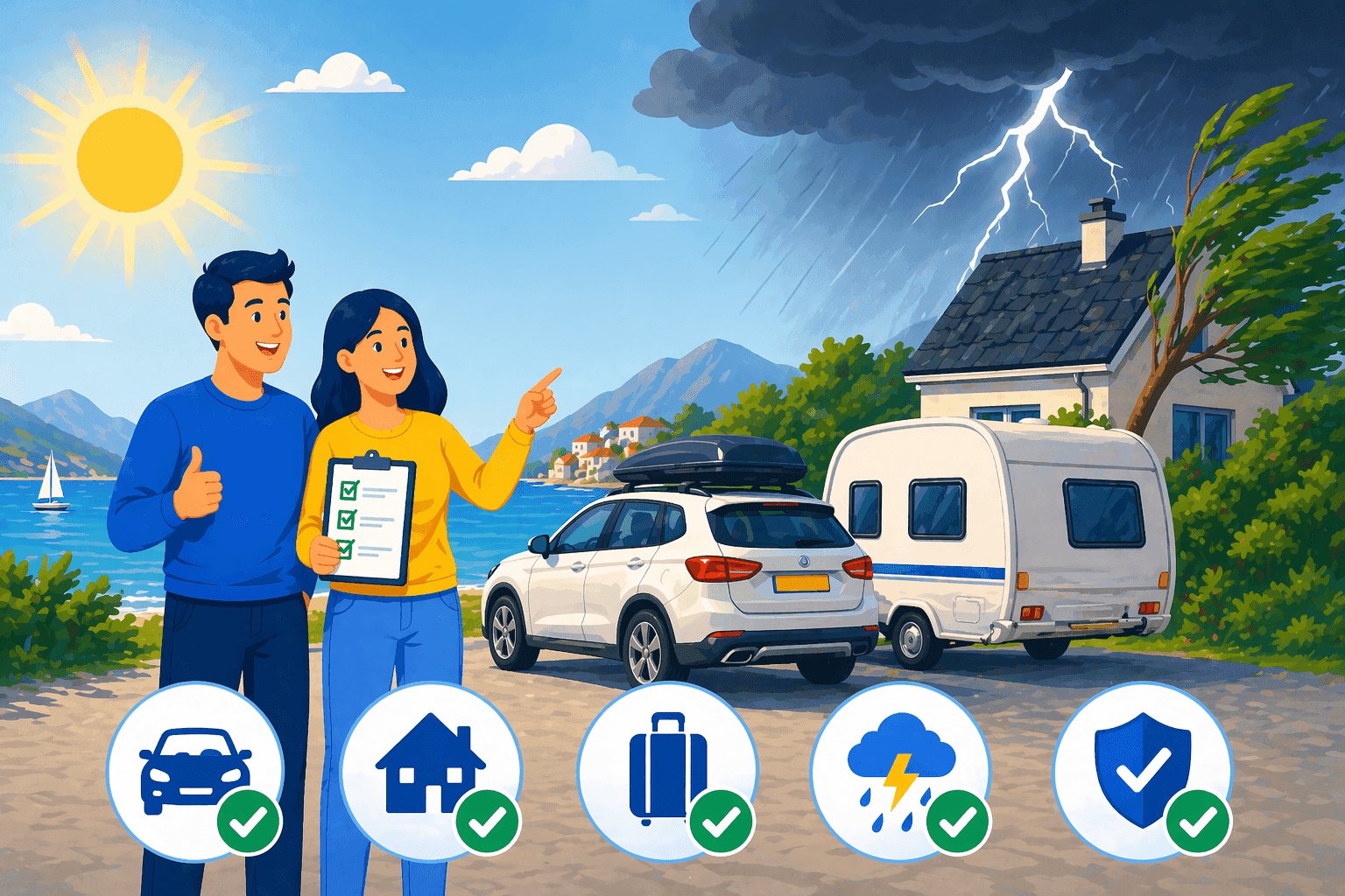Zomercheck: zijn jouw verzekeringen klaar voor vakantie en extreem weer?